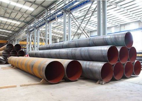 SSAW Tubo de aço soldado 5mm-25.4mm Parede para construção