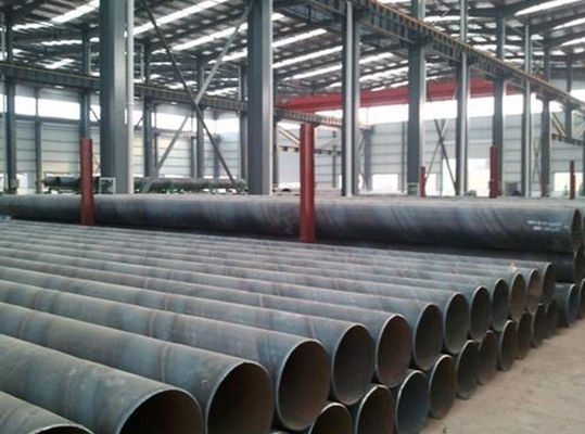 Tubo de aço SSAW de parede espessa com diâmetro exterior 219mm-3620mm Faixa de espessura 0,068-52in 10 20 45