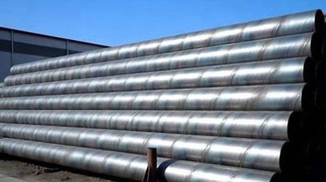 Testes de moagem de tubos SSAW certificados de aço carbono com espessura de 5-25,4 mm e padrão SY/T5037