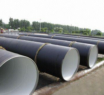 Tubos SSAW de aço carbono 3LPE para a indústria do petróleo e do gás Diâmetro de saída 219,1 mm 2540 mm