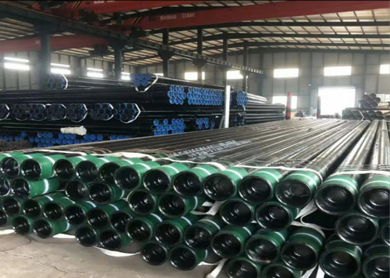 Tubos de carcaça de aço para transporte aquático de graus J55 Espessura 2,11 mm-300 mm