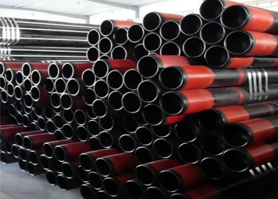 Tubo de revestimento sem costura de aço carbono para perfuração de petróleo e gás