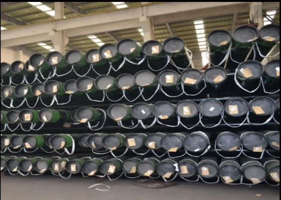 Tubos de tubulação de aço carbono com extremos de rosca masculina Tubos especiais de tubulação de API com inspeção RT