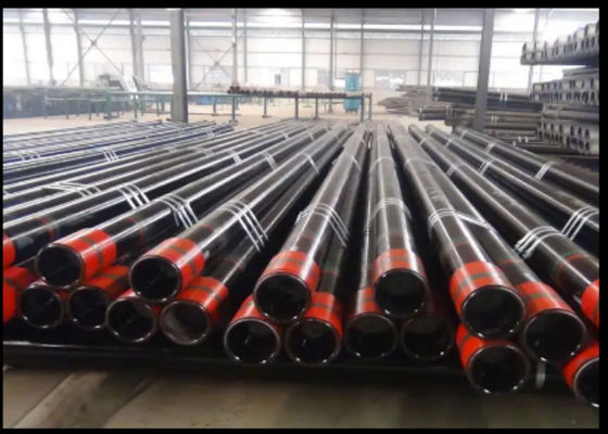 2.11-300mm PT NDT tubos de revestimento de aço inspecionados com extremos roscados masculinos e femininos