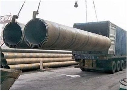 Tubos de aço SSAW de aço com parede 5 mm -25,4 mm