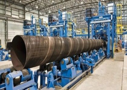 API 5L ASTM A53 SSAW Tubo de aço com diâmetro de saída 219.1mm-2540mm