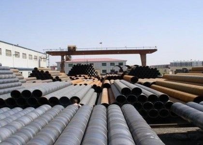 SSAW Fabricante de tubos de aço carbono Tubos soldados tipo redondo laminados a quente