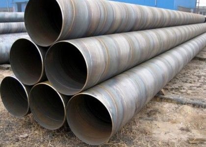 SSAW Fabricante de tubos de aço carbono Tubos soldados tipo redondo laminados a quente