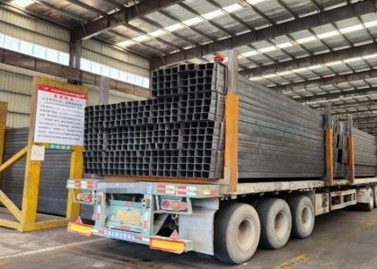 Seções ocas de aço padrão JIS com revestimento pré-galvanizado 40-80 g/m2 e diâmetro interno 1-20 mm