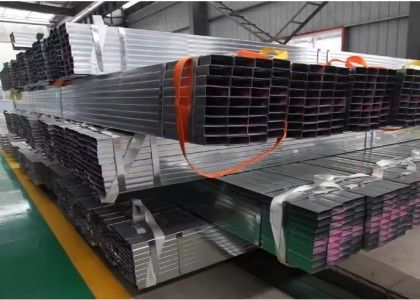 Estrutura Tubos de aço Secções ocas de aço 6m comprimento Componentes estruturais solares Postes de vedação