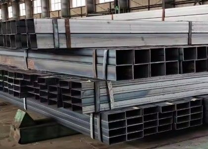 ASTM EN, BS, JIS Estrutura de tubos Secções tubulares de aço com acabamento de superfície de verniz