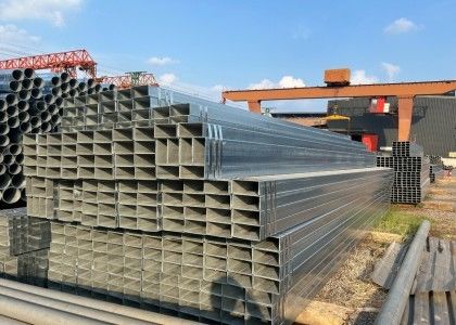Seções ocas de aço de 6 m com comprimento de 6 m e certificado ISO Q195-Q345
