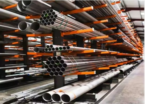 Tubos e tubos de aço inoxidável normalizados ASTM A312 para a técnica de laminagem a frio