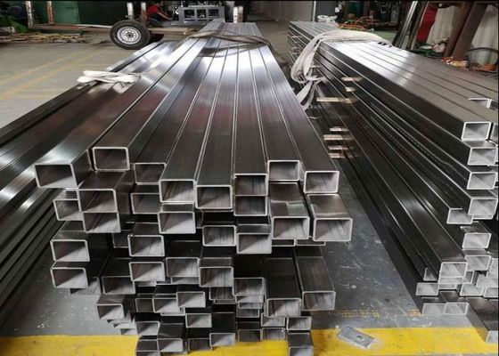 Tubo estrutural de aço inoxidável de forma quadrada com e técnica de laminagem a frio