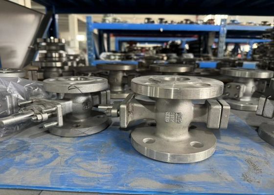 Válvulas de aço de alto desempenho de 1/2 polegada de cunha única / cunha dupla para industrial