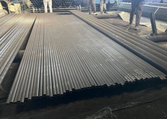 Tubo de aço ASTM A53 SMLS com tolerância ± 5% e processo de produção por extrusão a quente