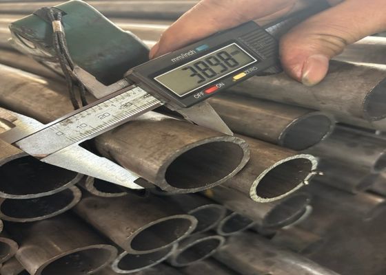 Tratamento de acabamento de beveling Material de tubo de aço para troca de calor para transferência de calor