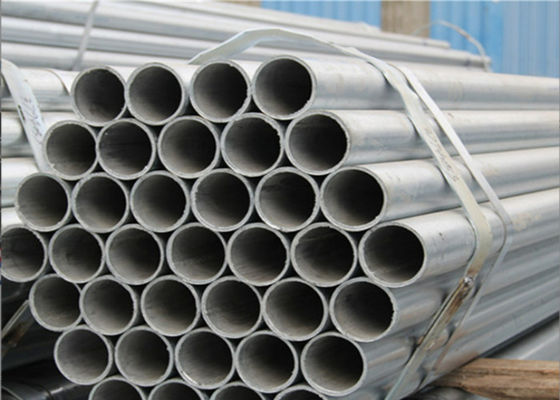 ERW Tubos de aço soldados de suporte simples / abobadado / roscado / grooved extremidades Lenth 1-24M