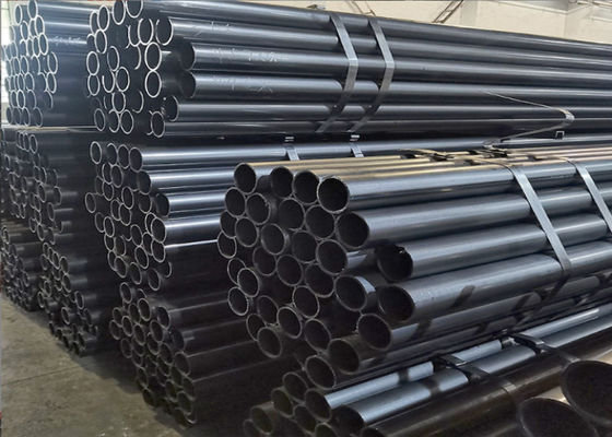 6.4M comprimento resistência elétrica tubo de aço soldado ERW com tampas de proteção de extremidade inspeção por terceiros SGS