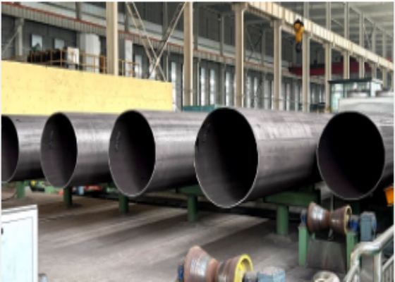 Tubo de estrutura nua Tubo de aço LSAW com espessura de parede 5 mm-50 mm