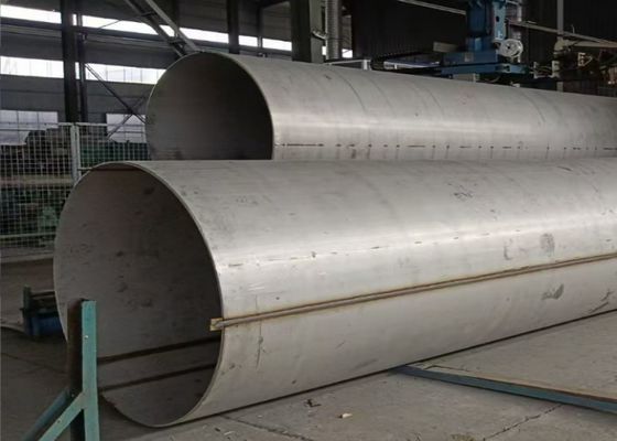 Tubo de aço LSAW padrão ASTM A252 com linha soldada longitudinal e espessura de parede de 5mm-50mm