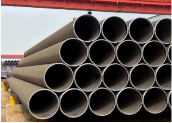 Tubo de aço LSAW de grande diâmetro, durável para projetos estruturais e offshore