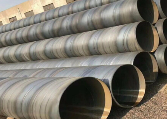 JIS Standard SSAW Tubo de aço 5mm-25.4mm Espessura da parede para petróleo e construção