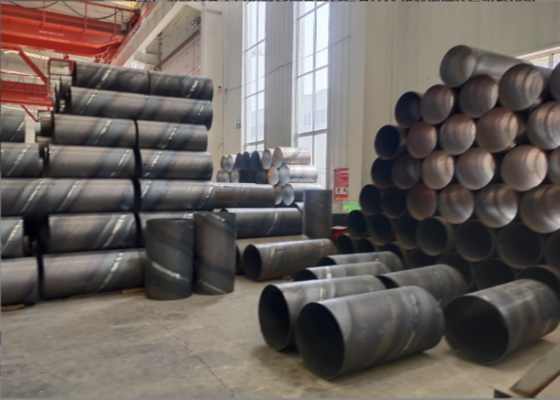 Tubo de aço SSAW 219.1mm-2540mm para entrega de líquidos de baixa pressão