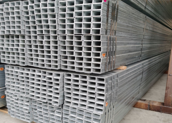 Secções Ocas de Aço Espessura 0,5-50mm ASTM A500 para Tubos Estruturais