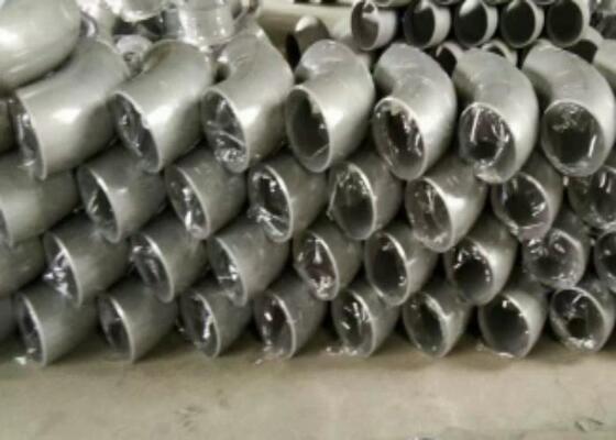 Acessórios de tubos de aço inoxidável forjados OEM com alta resistência à corrosão e padrão ASME B 16.9 em tamanho de 1/2 polegada - 24 polegadas