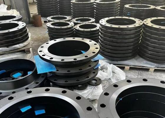 Flange de solda de aço padrão GOST com ligação de articulação de lap para sistemas de tubulação industrial