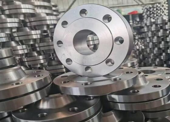 Flanges de aço classe 600 padrão DIN para tubulações industriais e sistemas de pressão mecânica