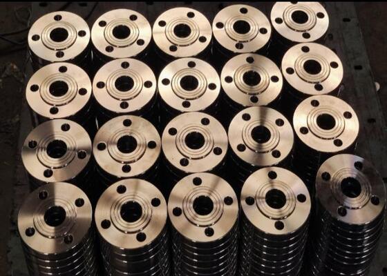 Flancas e anéis de flange de aço em 1/2 ̊-48 ̊ Tamanho com resistência à corrosão ANSI Standard para aplicações industriais