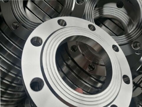 Flange de aço roscado com projeto à prova de vazamento para aplicações industriais de transporte de gás