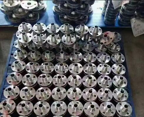 Anel de flanges de aço para sistemas industriais de manuseio de fluidos