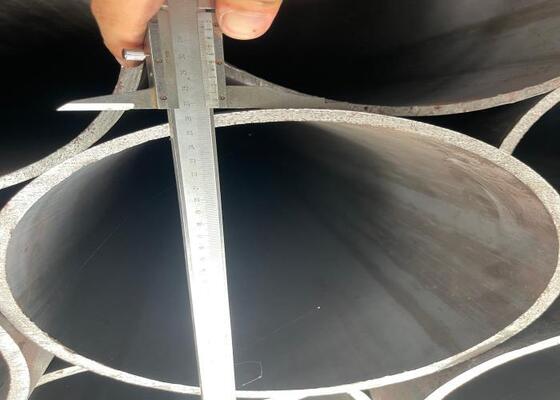 Tubo de Aço SMLS com Ponta Lisa e Espessura de Parede SCH80 Ideal para Estruturas e Construção de Dutos