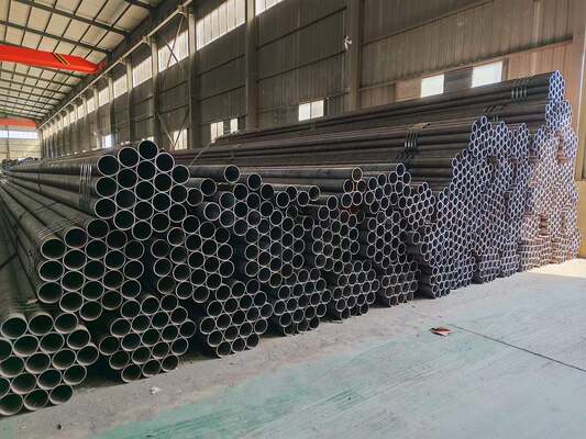 Tubo de Aço SMLS com Ponta Lisa e Espessura de Parede SCH80 Ideal para Estruturas e Construção de Dutos
