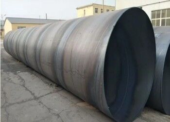 Tubo de aço SSAW com espessura de parede de 5 mm e 25,4 mm Ideal para construção industrial e transporte de fluidos