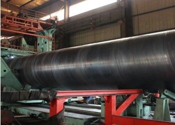 219.1mm   2540mm Diâmetro externo SSAW tubo de aço com comprimento 6M/12M e revestimento 3PE para o setor de energia