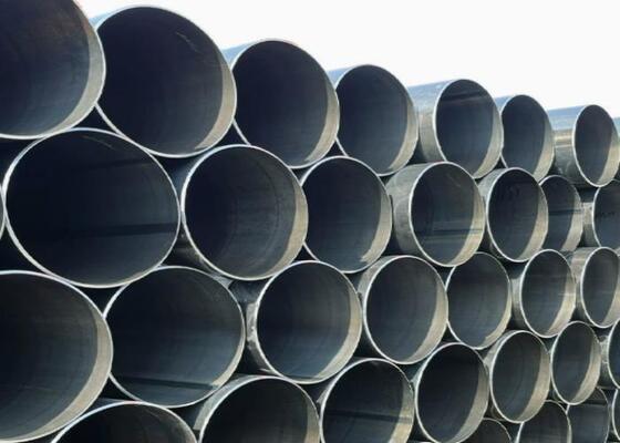 0.5-60 mm Espessura da parede ERW Tubo de aço ASTM A500 Certificado para vários projetos de engenharia