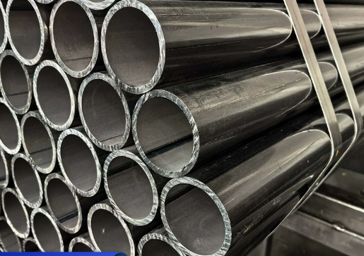 Tubo de aço ERW com espessura de parede de 0,5-60 mm, em forma redonda, quadrada ou retangular, para utilização estrutural e industrial